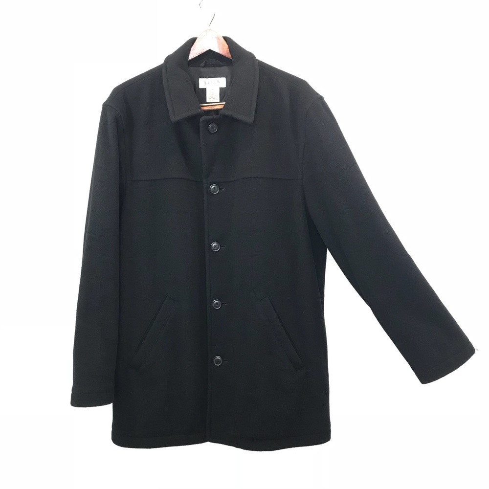 J Crew Wool blend Thinsulate Pea Coat Mens M